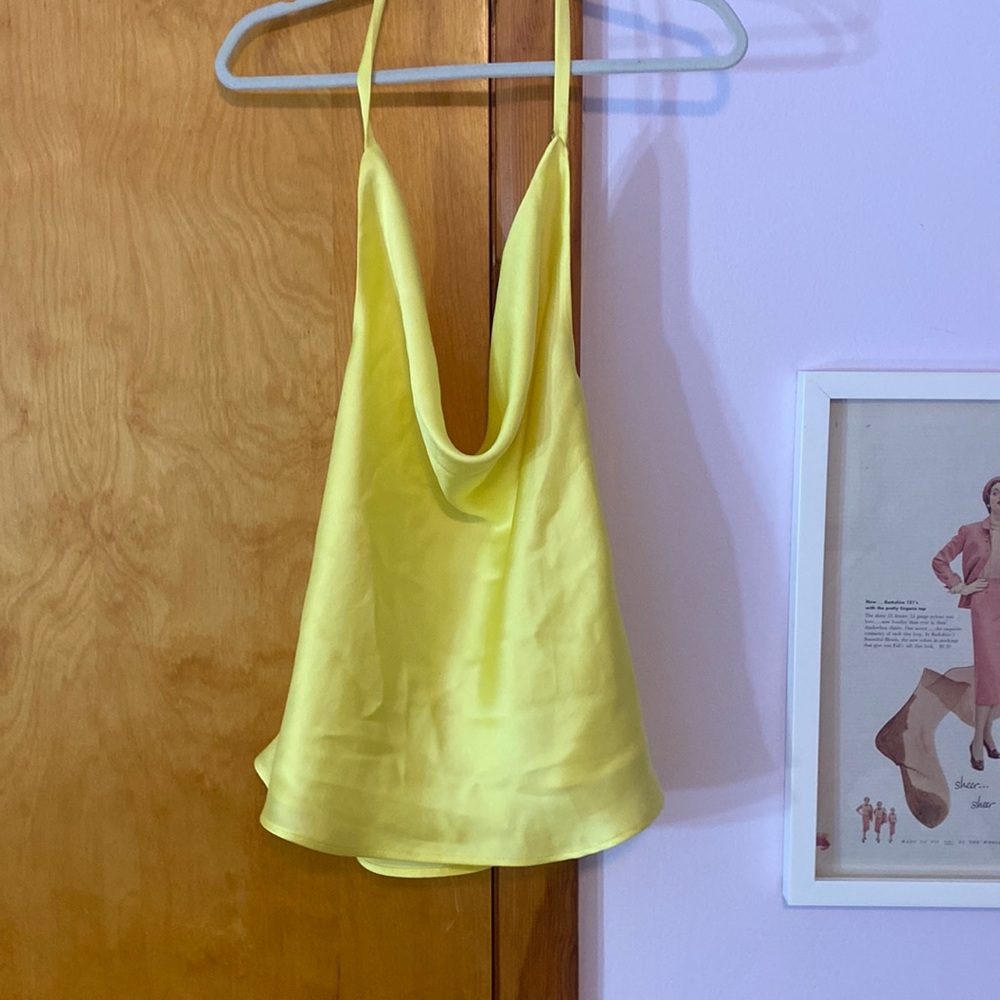 Zara Satin Halter